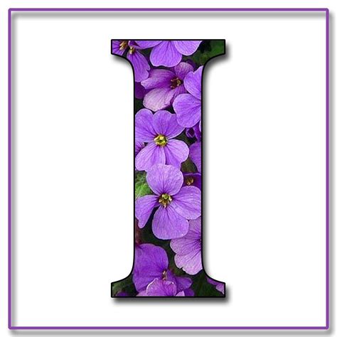 purple flowers png lettering alphabet  scrapbook