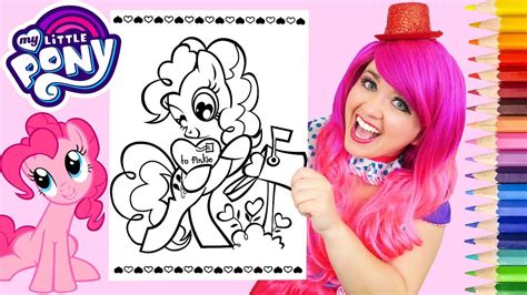 coloring   pony pinkie pie valentines coloring page