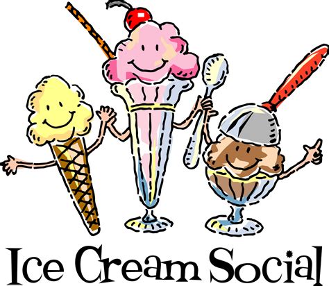 ice cream social clip art library