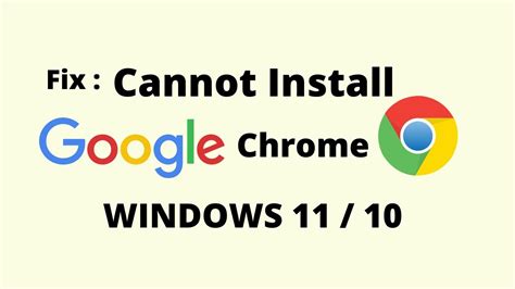 fix google chrome  installing  windows  chrome  installing windows  youtube