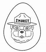 Bear Smokey Coloring Pages Camping Personal Many Simple Use Used Embroidery Patterns Kids Drawing Kat Via Activities Cache sketch template