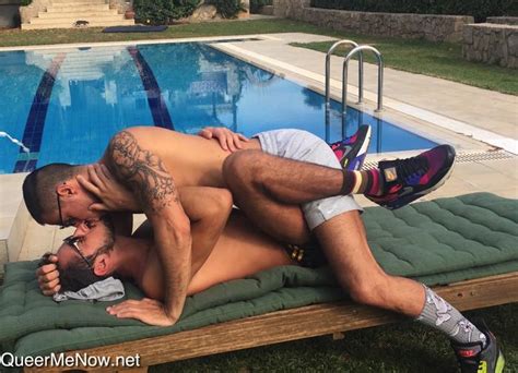 hot gay porn couple massimo piano and klein kerr can t stop kissing on the set of lucas