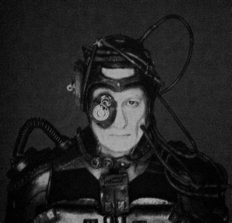 Q John Delancie As A Borg Wow That S A Sobering