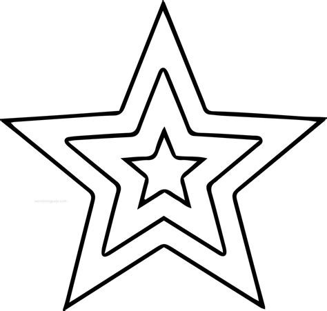 clker  star coloring page wecoloringpagecom