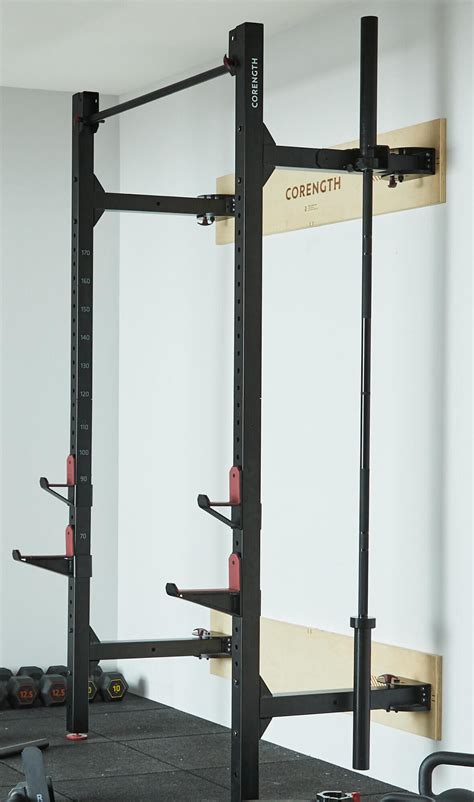 fold  weight training wall rack  squats  pull ups decathlon ubicaciondepersonascdmx