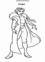 Atlantis Colorare Helga Perduto Personaggi Impero Impiegata Tenente Sinclair Rourke Whitmore Katrina sketch template