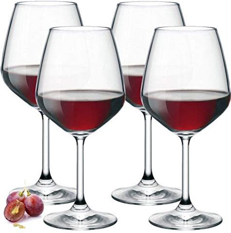 Paksh Bormioli Rocco Restaurant Red Wine Glasses Set Of 4 Dishwasher