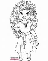 Coloring Pages Baby Belle Princess Merida Printable Color Onlinecoloringpages sketch template