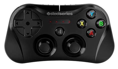 steelseries stratus wireless gaming controller bluetooth  buttons rechargeable ios