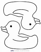 Duck Rubber Printable Coloring Ducky Ducks Template Outline Little Pages Blank Printables Five Clipart Stencil Baby Cliparts Para Cartoon Clip sketch template