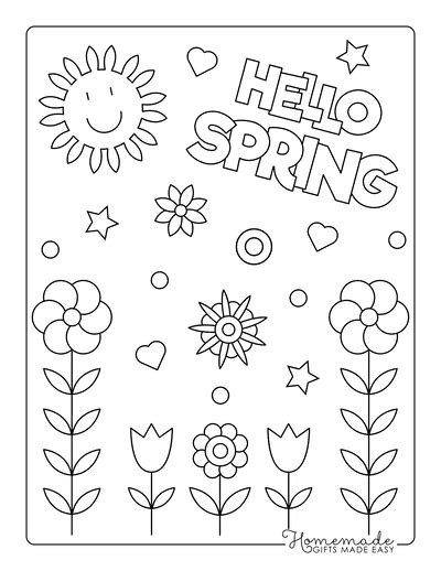 spring coloring sheets adults spring adult coloring pages woo jr kids