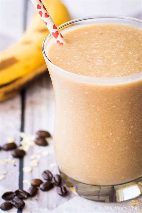 easy banana nut smoothie recipe  weary chef