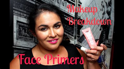 Makeup Breakdown Face Primers Youtube