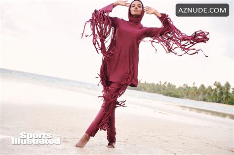 halima aden sexy in dominican republic for sports illustrated swimsuit