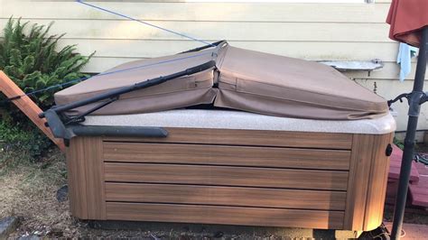 Diy Hot Tub Cover Lifter Images And Photos Finder