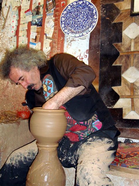 pottery making in avanos cappadocia turkey a local