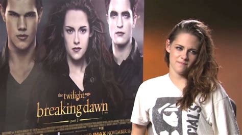 Kristen Stewart On Filming Sex Scenes Twilight Saga