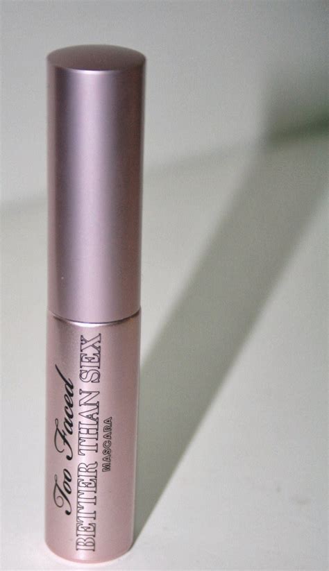 emmeme make up and beauty review too faced better than sex mascara