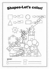Shapes Count Color Worksheet Worksheets Esl Counting Numbers Preview Vocabulary sketch template
