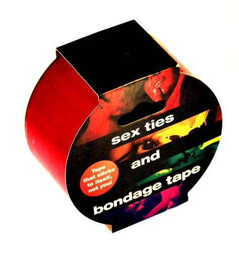 Sex Ties And Bondage Tape Red Pink Cat Shop