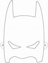 Batman Mask Coloring Pages Printable Kids Do Discover sketch template