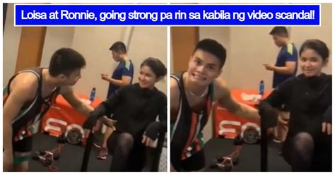 Loisa Andalio And Ronnie Alontes Relationship Stays Strong Despite Video