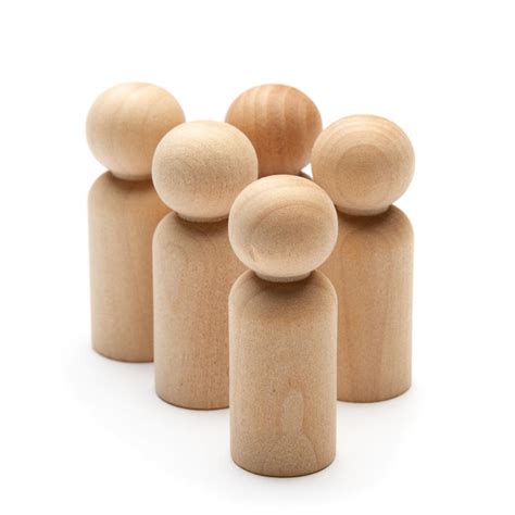 bulk unfinished wood peg doll bodies wooden doll heads and bodies