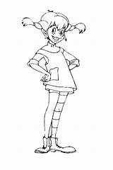 Pippi Longstocking Coloring Pages Color Print Coloring2print sketch template