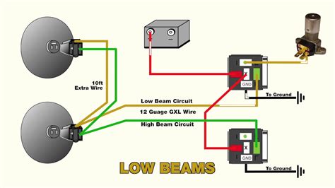 prong headlight wiring diagram