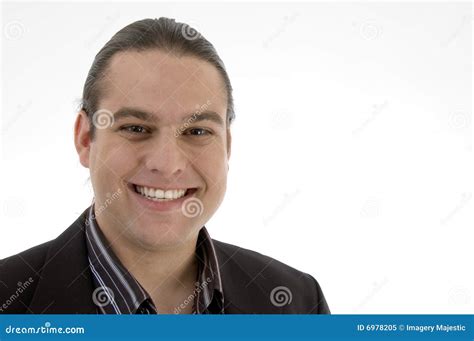 portrait  pleased businessman stock image image  manager male