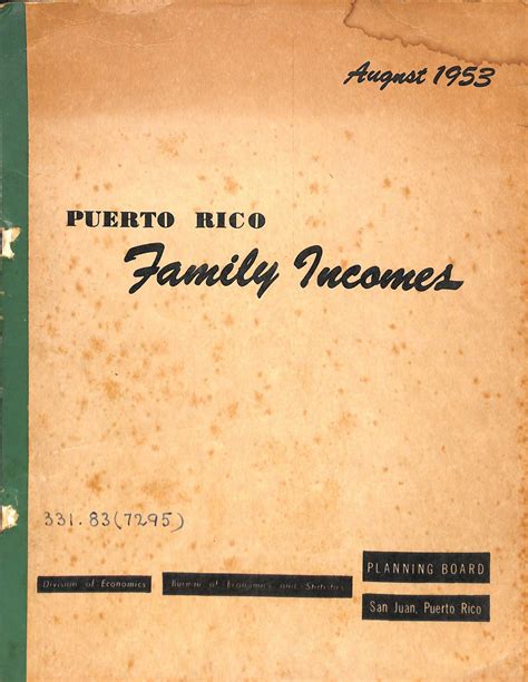 puerto rico family incomes august   la coleccion puertorriquena