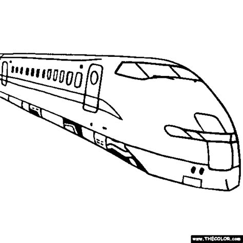 high speed train coloring page color trains train coloring pages