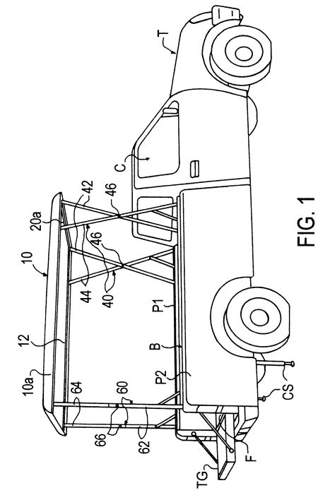 patent  stowable truck bed enclosure google patents