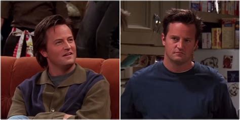 friends chandlers slow transformation   years  pictures
