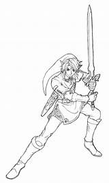 Zelda Link Coloring Pages Coloriage Colorier Dessin Imprimer Et Lineart Coloriages Dessins Twilight Princess Mandala Legend Unicorn Gratuit Fr Books sketch template