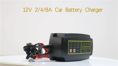 1a 2a 4a 24v Deep Cycle Battery Charger 100ah Battery Charger Mini Car