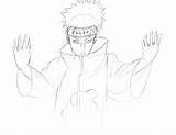 Pain Naruto Drawing Shippuden Getdrawings Sketching sketch template