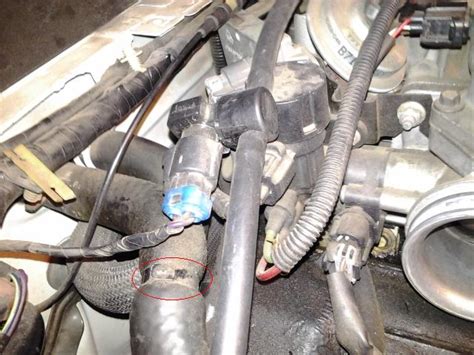 ford mustang      replacing heater hoses