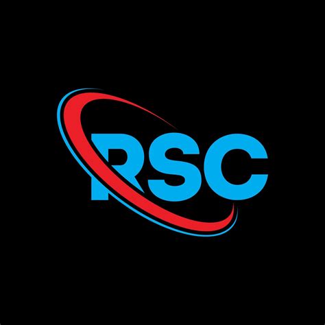 rsc logo rsc letter rsc letter logo design initials rsc logo linked  circle  uppercase