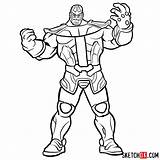 Thanos Sketchok sketch template