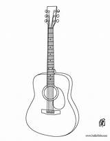 Guitare Coloring Pages Hellokids Print Color Online Gi4 Source sketch template