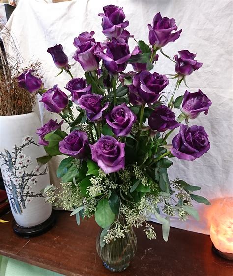 deeply violet rose bouquet  orlando fl edgewood flowers