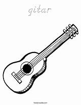 Coloring Guitar Gitar Book Favorites Login Add sketch template