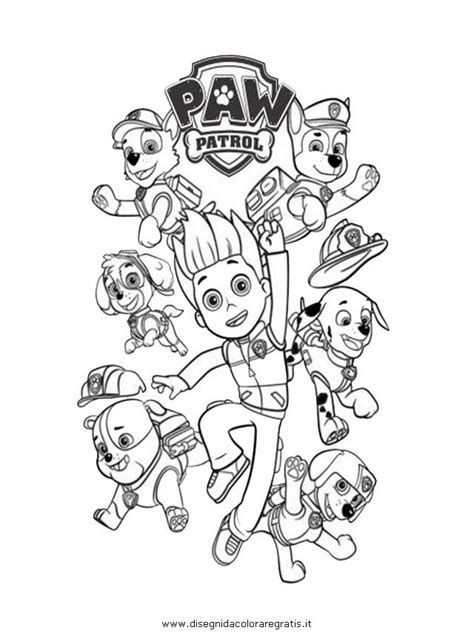 paw patrol coloring pages coloring home