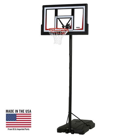 lifetime  portable basketball hoop big  sporting goods