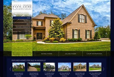 website design house website realestate home building real