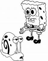 Coloring Pages Kids Spongebob Snails Sheets Printable Books Popular Thanksgiving Colouring sketch template