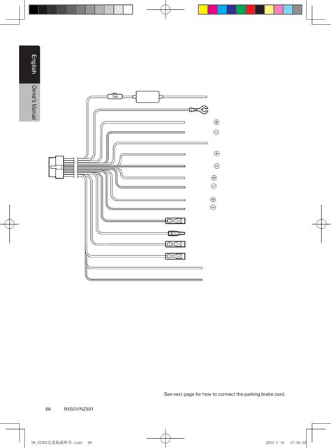wiring diagram  clarion vz