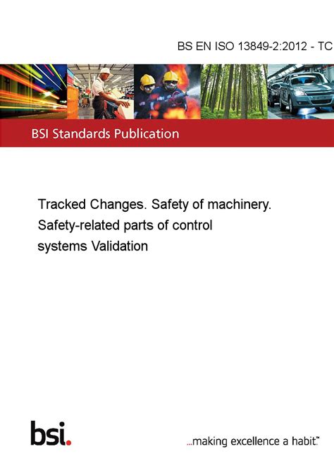 bs en iso   tc tracked  safety  machinery safety related parts