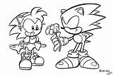 Sonic Amy Hedgehog Classic Ausmalbilder Getdrawings Colorare Drawing Knuckles Getcolorings Rose Coloringfolder Wonder sketch template